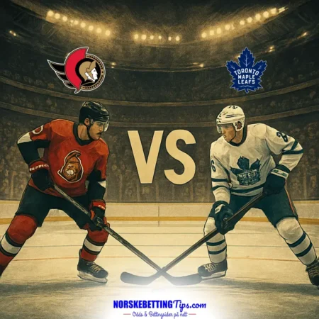 Ottawa Senators mot Toronto Maple Leafs 24-09-2026 oddstips og analyse