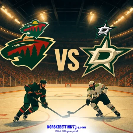 Minnesota Wild mot Dallas Stars 26-09-2026 oddstips og analyse