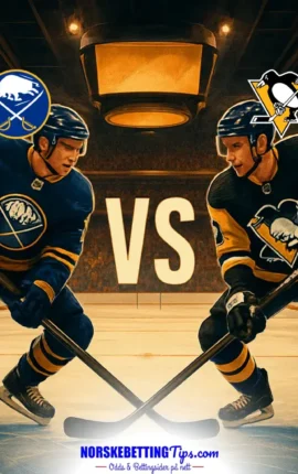 Buffalo Sabres mot Pittsburgh Penguins 26-09-2026 oddstips og analyse