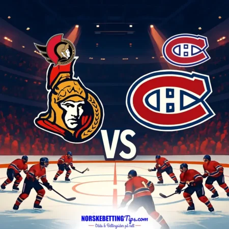 Ottawa Senators mot Montreal Canadiens 27-09-2026 oddstips og analyse