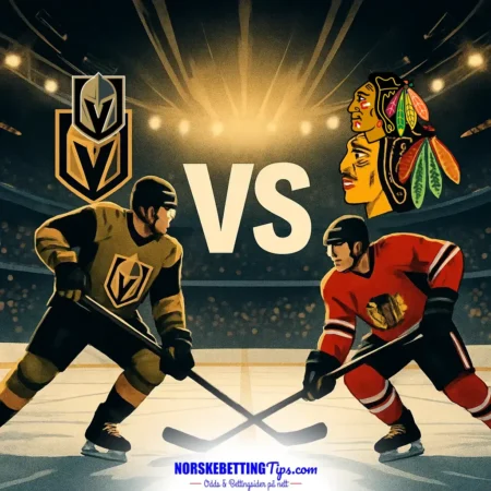 Vegas Golden Knights mot Chicago Blackhawks 30-09-2026 oddstips og analyse