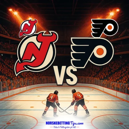 New Jersey Devils mot Philadelphia Flyers 02-10-2026 oddstips og analyse