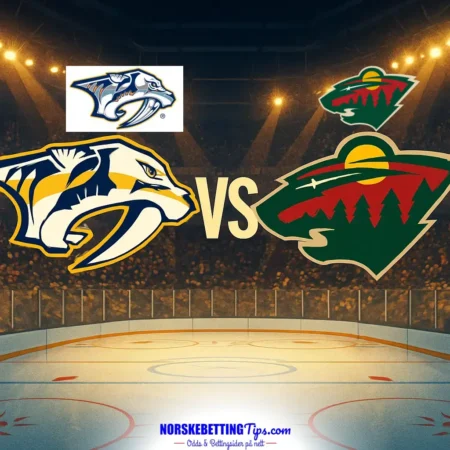 Nashville Predators mot Minnesota Wild 02-10-2026 oddstips og analyse