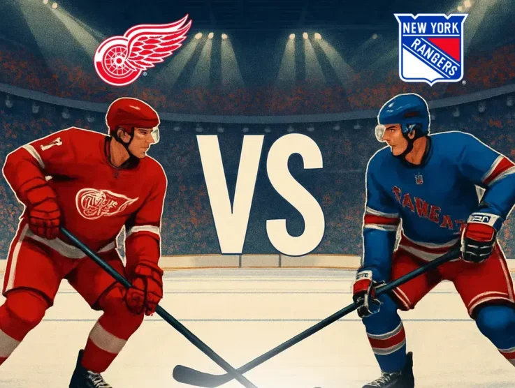 Detroit Red Wings mot New York Rangers 03-10-2026 oddstips og analyse