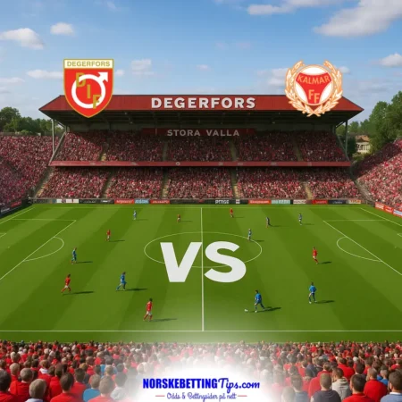 Degerfors IF mot Kalmar FF 2026-10-19 oddstips og analyse