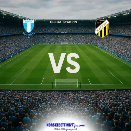 Malmö FF mot BK Häcken 2026-10-18 oddstips og analyse