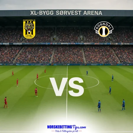 Egersund mot Sogndal 2026-10-18 oddstips og analyse