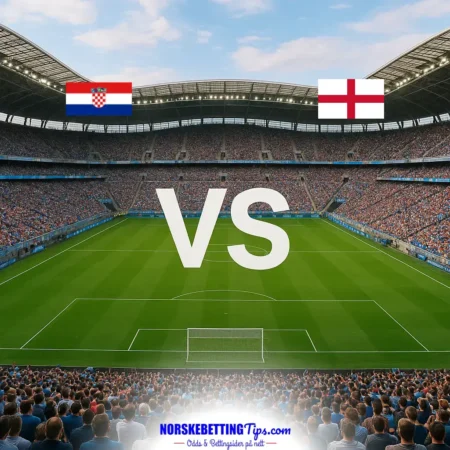 Kroatia mot England 03-10-2026 oddstips og analyse