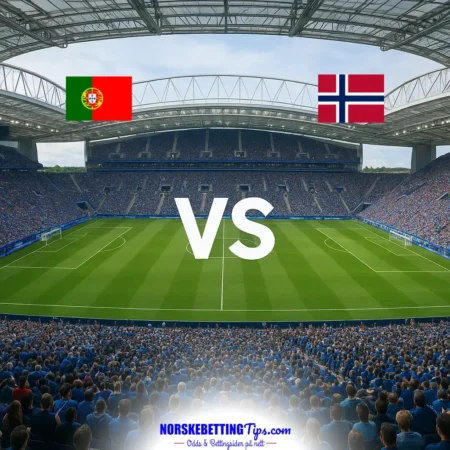 Portugal mot Norway 04-10-2026 oddstips og analyse