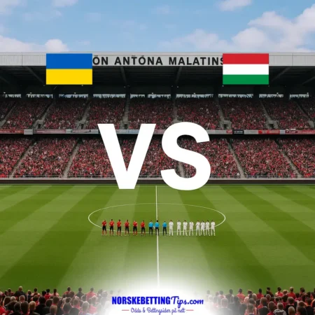 Ukraina mot Ungarn 05-10-2026 oddstips og analyse