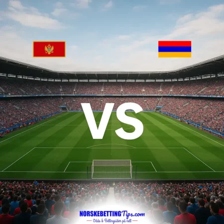 Montenegro mot Armenia 05-10-2026 oddstips og analyse
