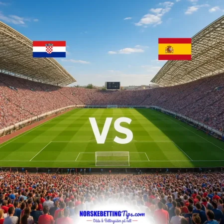 Kroatia mot Spania 06-10-2026 oddstips og analyse