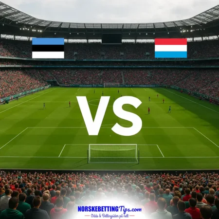 Estonia mot Luxembourg 03-10-2026 oddstips og analyse