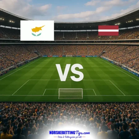 Cyprus mot Latvia 05-10-2026 oddstips og analyse