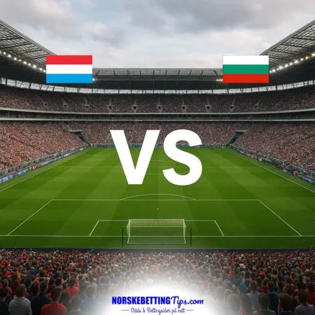 Luxembourg mot Bulgaria 06-10-2026 oddstips og analyse