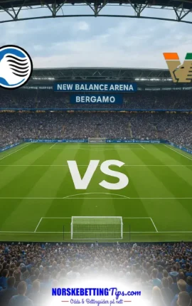 Atalanta mot Venezia 12-10-2026 oddstips og analyse