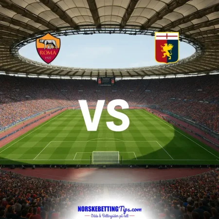 AS Roma mot Genoa 17-10-2026 oddstips og analyse