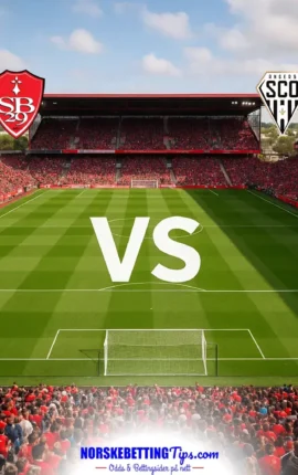 Stade Brestois 29 mot Angers 10-10-2026 oddstips og analyse