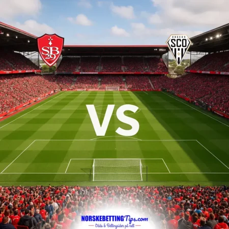 Stade Brestois 29 mot Angers 10-10-2026 oddstips og analyse