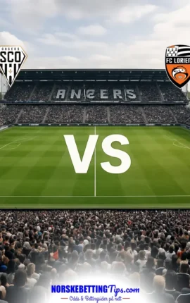 Angers mot Lorient 25-10-2026 oddstips og analyse