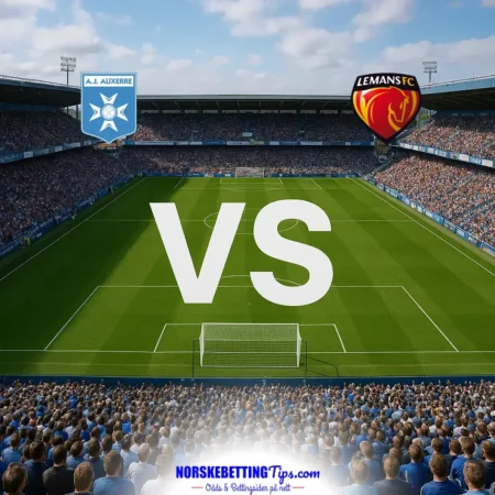 Auxerre mot Le Mans 25-10-2026 oddstips og analyse