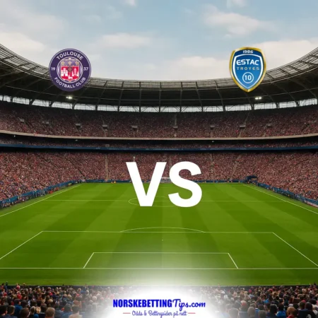 Toulouse mot Estac Troyes 25-10-2026 oddstips og analyse