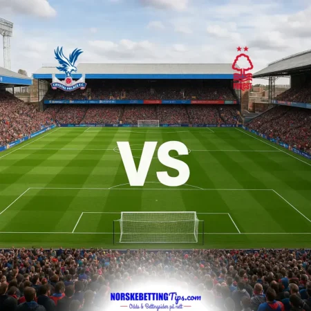 Crystal Palace mot Nottingham Forest 2026-10-11 oddstips og analyse