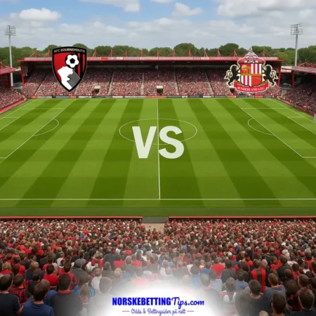 Bournemouth mot Sunderland 2026-10-18 oddstips og analyse