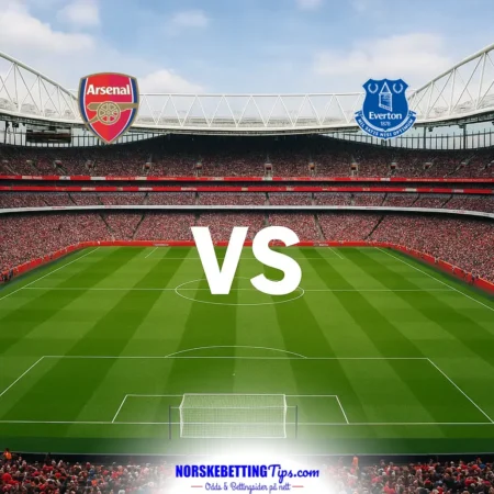 Arsenal mot Everton 2026-10-24 oddstips og analyse