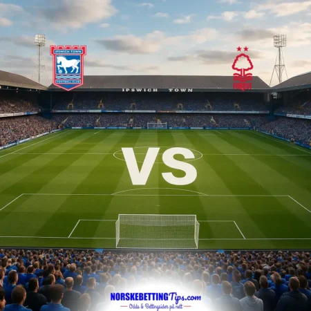 Ipswich mot Nottingham Forest 2026-10-23 oddstips og analyse