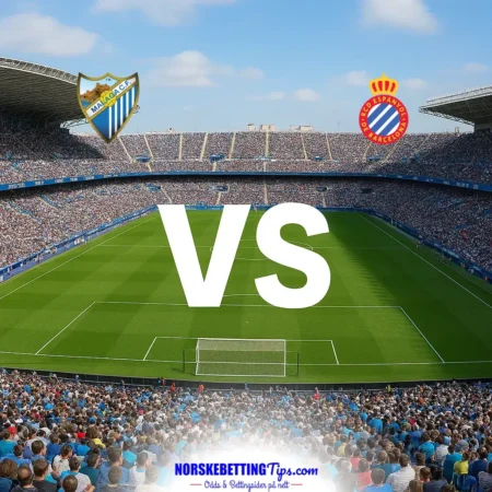 Malaga mot Espanyol 09-10-2026 oddstips og analyse