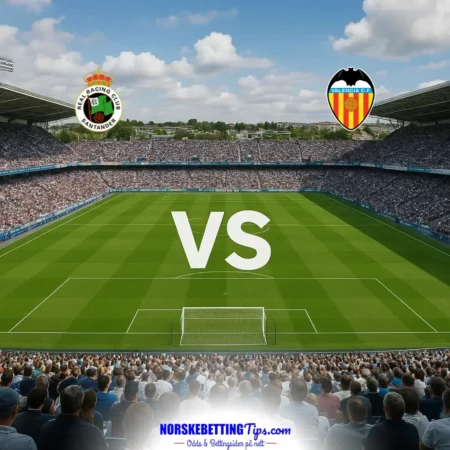 Racing Santander mot Valencia 11-10-2026 oddstips og analyse