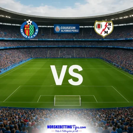 Getafe mot Rayo Vallecano 19-10-2026 oddstips og analyse