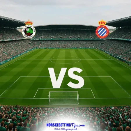 Racing Santander mot Espanyol 24-10-2026 oddstips og analyse