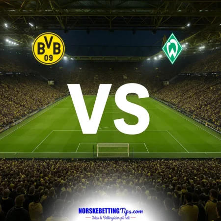 Borussia Dortmund mot Werder Bremen 09-10-2026 oddstips og analyse