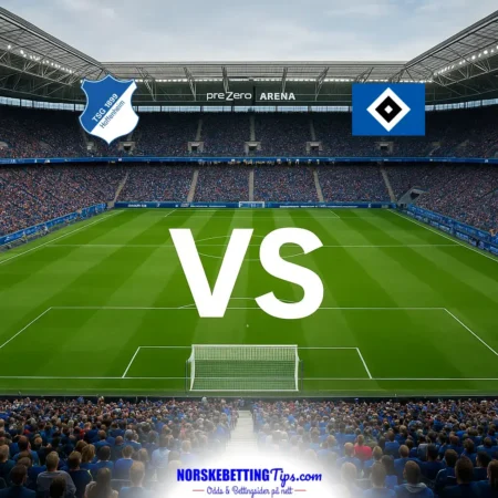 1899 Hoffenheim mot Hamburger SV 10-10-2026 oddstips og analyse