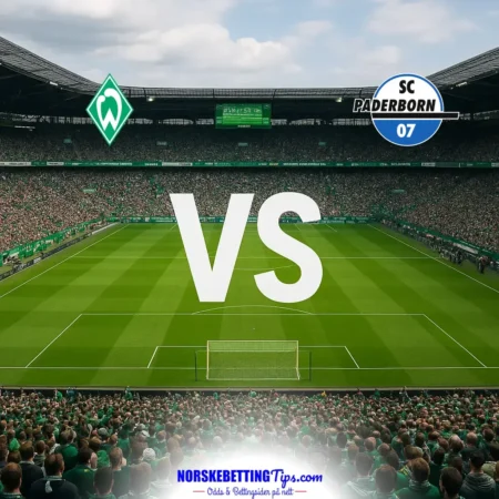 Werder Bremen mot SC Paderborn 07 17-10-2026 oddstips og analyse