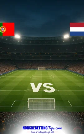 Portugal U19 mot Netherlands U19 06-10-2026 oddstips og analyse