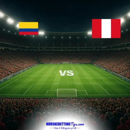 Colombia mot Peru 07-10-2026 oddstips og analyse