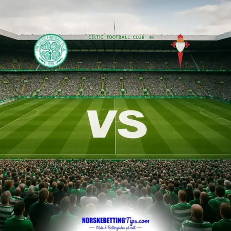 Celtic mot Celta Vigo 2026-10-22 oddstips og analyse