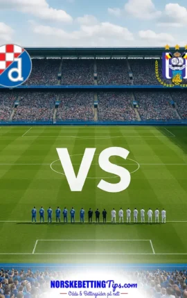Dinamo Zagreb mot Anderlecht 2026-10-15 oddstips og analyse