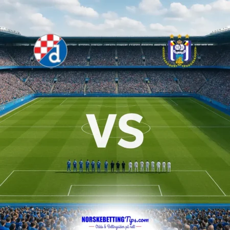 Dinamo Zagreb mot Anderlecht 2026-10-15 oddstips og analyse