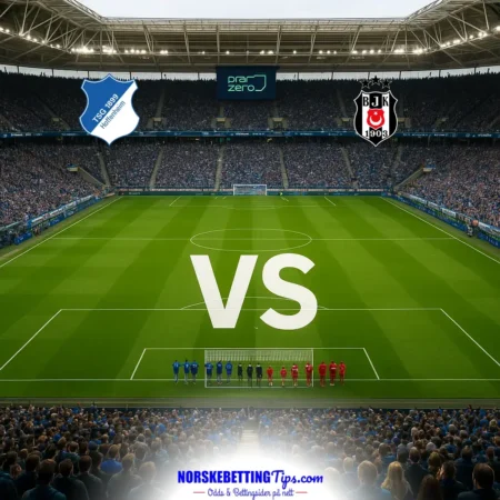 1899 Hoffenheim mot Beşiktaş 2026-10-15 oddstips og analyse