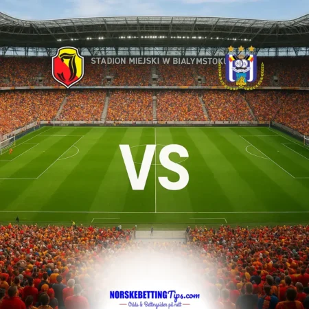 Jagiellonia mot Anderlecht 2026-10-22 oddstips og analyse