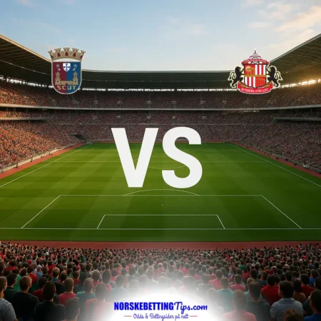 Torreense mot Sunderland 2026-10-15 oddstips og analyse