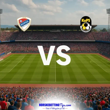 Borac Banja Luka mot KuPS 2026-10-22 oddstips og analyse