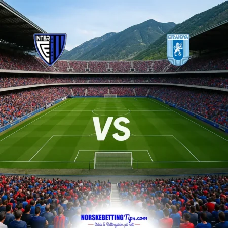 Inter Club d’Escaldes mot Universitatea Craiova 2026-10-22 oddstips og analyse
