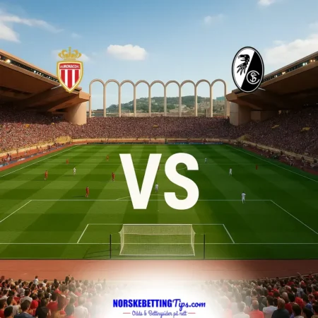 Monaco mot SC Freiburg 2026-10-22 oddstips og analyse
