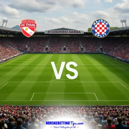 FC Thun mot HNK Hajduk Split 2026-10-22 oddstips og analyse