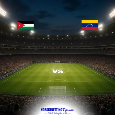 Jordan mot Venezuela 06-10-2026 oddstips og analyse